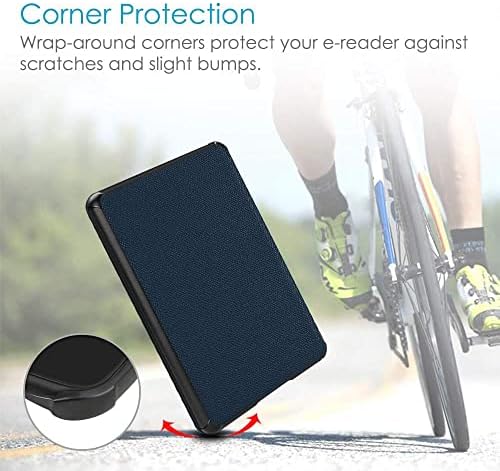 Kindle Paperwhite 4 2018 Case 10ª geração e-reader de couro Smart Cobra com Sleep Auto Sleep/Wake Up Protection Case