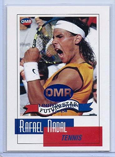 Rafael Nadal 2003 Future Star Limited Edition ROOKIE CARD! Apenas 250!