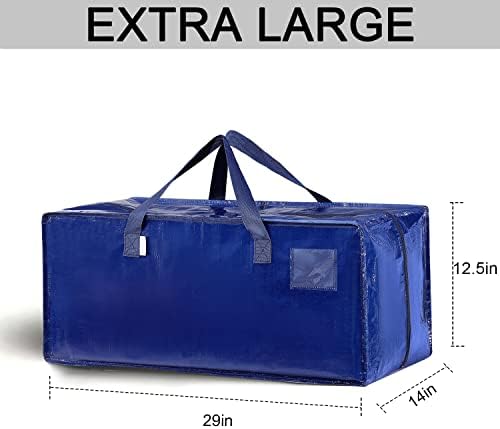 Lixeiras de armazenamento dobráveis ​​de bolsas de movimento muito grandes transportando bolsas de zíper resistentes à água