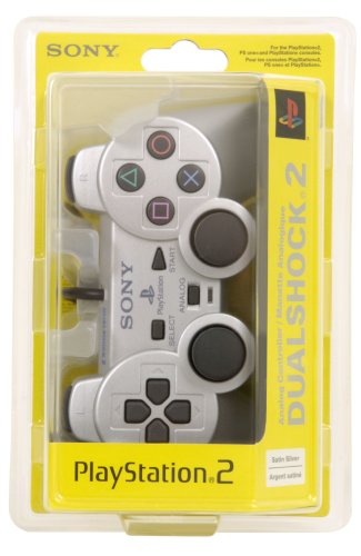 PS2 controlador DualShock 2 - cetim prata