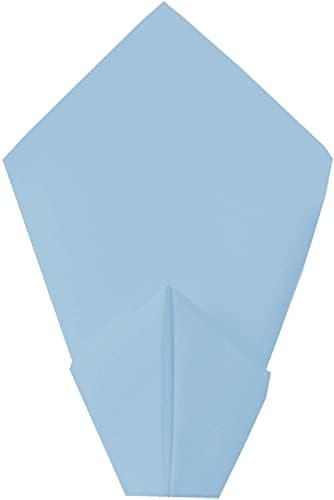Guardanapo de pano em tecido de algodão -12x12 azul claro, guardanapos de casamento, guardana