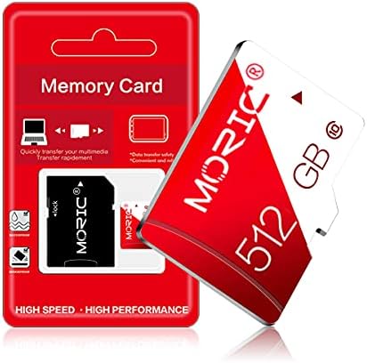512 GB Micro SD Cartão de alta velocidade Classe 10 para Nintendo Switch Memory Card para smartphones, câmeras, tablets