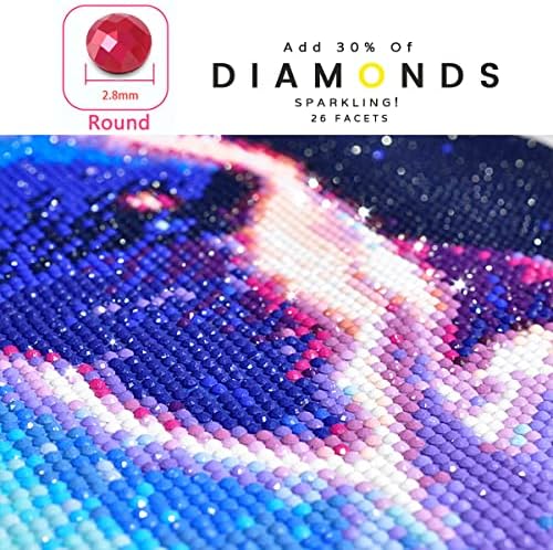 Kits de pintura de diamante 5D ZGMAXCL DIY para adultos e iniciantes Landscape Fullscape Crystal Tamanho grande Decoração de escritório