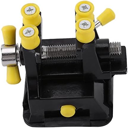 Mini Vise Hobby Table Taby Craft Jewelry Clamp Vice Repair Ferramenta com Baixo de sucção Abertura da mandíbula de 50 mm para a garagem, trabalho de hobby