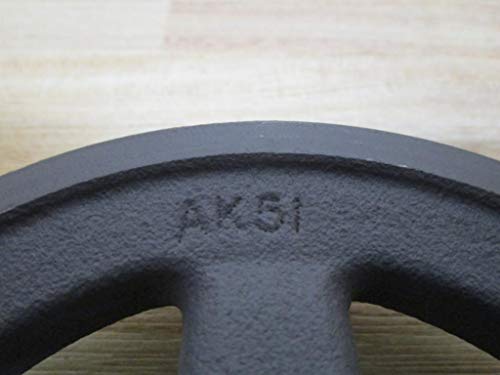 Browning, Ak51x1/2, roldana de inclinação fixa, 1 ranhura, diâmetro de 4,95 polegadas.