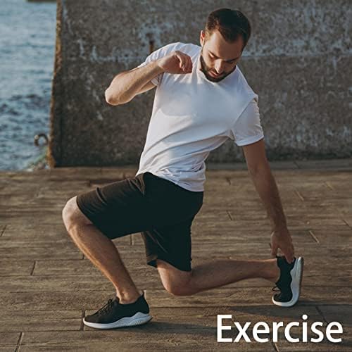 Treino masculino shorts atléticos de 5 shorts de academia para homens fisiculturismo executando treinamento rápido seco