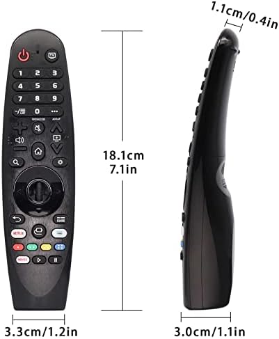 Controle remoto universal para controle remoto LG para TV inteligente, LG Smart TV Magic Remote Compatível com todos