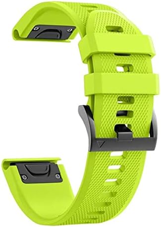 Irjfp Sport Silicone Watch Band Strap para Garmin Fenix ​​7 7x 6x 6 Pro 5x 5 mais 3HR 22 26mm EasyFit Raplel Release Pulseira