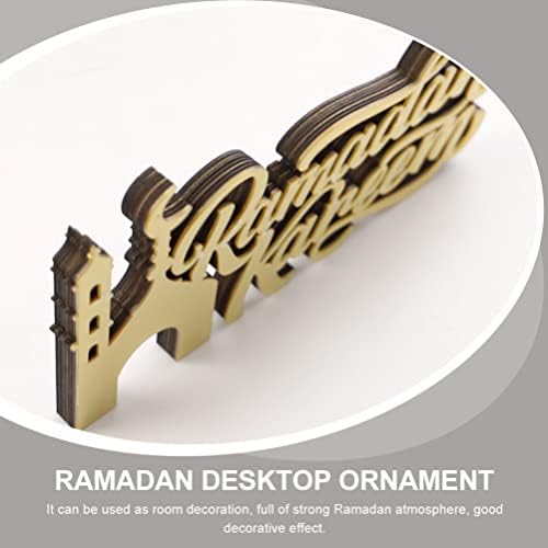Pretyzoom Ramadan Kareem Mesa Sign Eid Mubarak Top Ornamentos Muslim Festival Mesa Centro