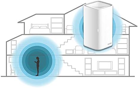 D-Link WiFi Router AC1900 Inteira Home Smart Mesh Wi-Fi Sistema de alto desempenho Dual Banda Parental Controles