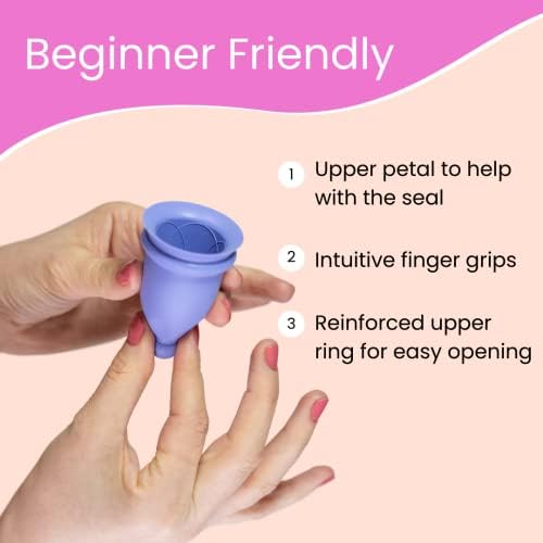 BFREE MENSTRual Cup sem vazamentos de copos de vazamento de período ecológico