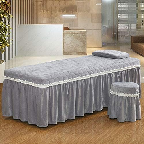 Conjuntos de lençóis de massagem de cor sólida, colchas de cama de beleza européia capa de fumigação simples spa de cama de cama de cama de cama de cama de cama de cama de cama de cama -b 70x190cm