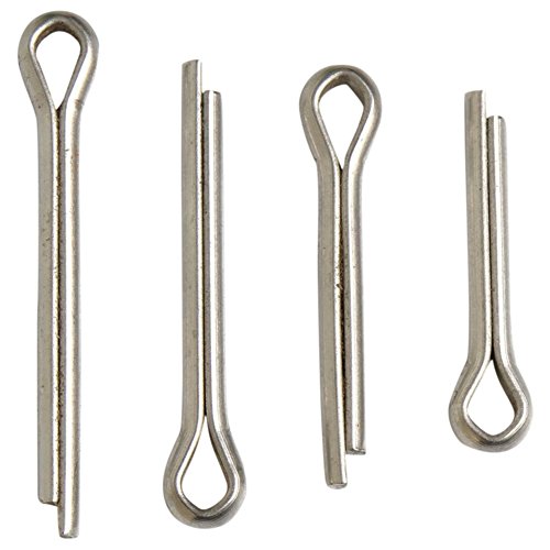 A2 Aço inoxidável Pinos divididos Clevis/Cotter Pin DIN 94 2,5mm x 22mm - 5 pacote