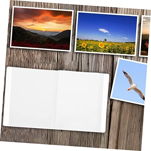 NUOBESTETY 2PCS Cards Book Paper Picture Presente Colecionador de bilhetes grandes com um bookgame de jogo PP Scrapbooking