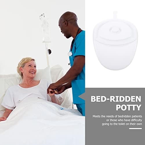 Panela portátil de bidê de bidê com tampa e manuseio de vaso de câmara de derramamento de derramamento de quarto urinal potty urinals