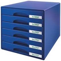 Leitz 6 A4 Gavet Gabinete, Organizador, Plus Range, Blue, 52120035