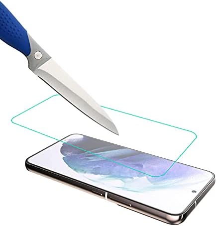 Mr.Shield [3-Pack] projetado para o Samsung Galaxy S22 5G [vidro temperado] [vidro Japão com dureza 9H] Protetor de tela com substituição ao longo da vida