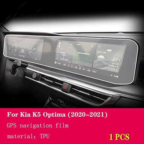 GZGZ CAR GPS NAVUGATION LCD SLIGE TPU FILME DE PROTEÇÃO, PARA KIA K5 OPTIMA 2020 2021