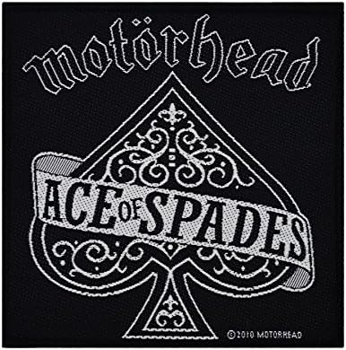 Motorhead Ace of Spades Patch Patch logotipo de faixa de heavy metal tecido de seção em apliques