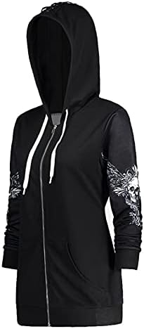 Golfe de luva cheia casacos da senhora Fit Casual Zip Winter Jacket Cool-deco