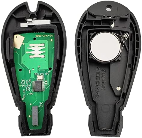 Vurbemes Key FOB CASE SUBSTITUIÇÃO FOB FIT FIT PARA 2013-2021 DODGE RAM 1500 2500 3500 4500 5500 2013-2018 Controle remoto de entrada sem chave do caminhão GQ4-53T 56046953AE