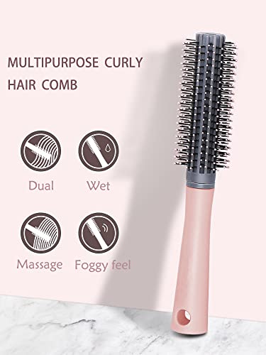 Conjunto de escova de cabelo de 3pcs, conjunto de pente de escova de cabelo para mulheres, homens, crianças, escova de cabelo de estilo