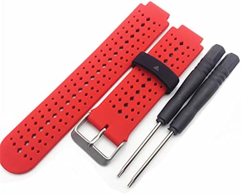 Aehon Soft Silicone Watch Strap Substacement Wrist Watch Band para Garmin Forerunner 220/230/235/620/630 WatchBand com ferramentas