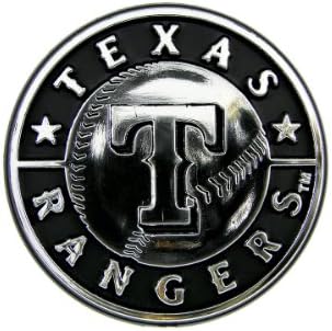 MLB - Texas Rangers Molded Chrome Emblem