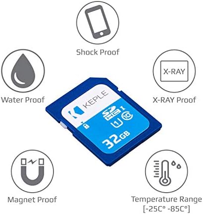 Cartão de memória SD de 32 GB | Cartão SD compatível com Nikon D800, D800E, D3200, D600, D750, D5200, DL24-85, DL18-50,
