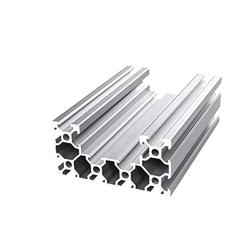 Mssoomm C Channel U Tipo 4080 Rail linear L: 80 polegadas / 2032mm Perfil de extrusão de alumínio de alumínio
