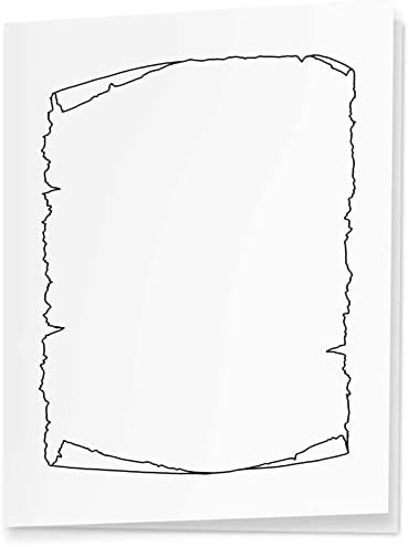 4 x 'papel em branco de papel' Tags/etiquetas de presente