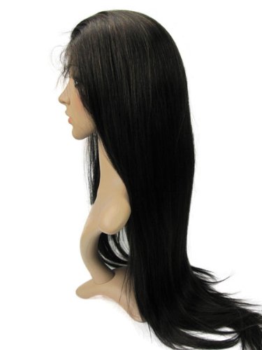 Tanya Remy Human Human Human Lace Wig Silky Straight 1b/30 por Tanya