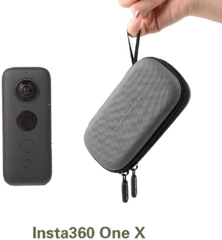 Câmera Dagijird Durável Caixa Transporte de Proteção Caixa de zíper à prova de poeira para Insta360 Uma câmera x