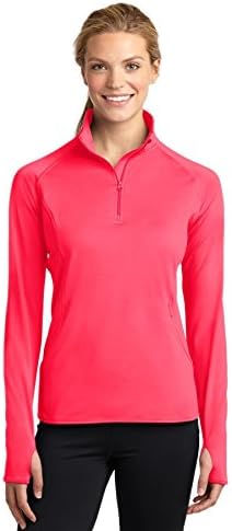 Sport Tek Women's Performance 1/2 Zip Sport-Wick Pullover