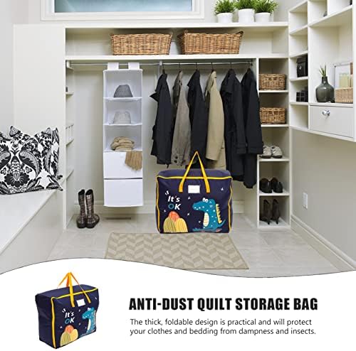 Alipis Home Moving Container Organizer Holder Bolsa Bolsa Bolsa e Zíper Organizador Crianças Espinham Endores Domésticas de Grandes