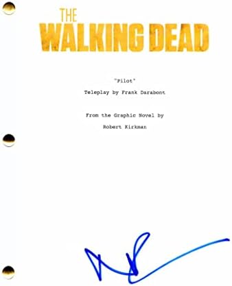 Norman Reedus assinou autógrafo The Walking Dead Full Pilot Script - Daryl Dixon, Andrew Lincoln, Jeffrey Dean Morgan,