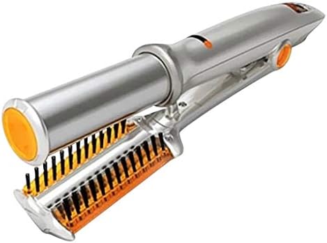 Smljlq 2 em 1 Calador de cabelo e alisadores Hair enrolando haste alisadora Twist Hairler Styler Hot pente Hot Brush