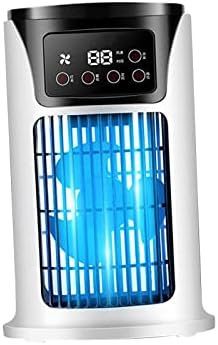 Ar condicionado portátil genérico evaporativo fã de refrigerador de ar 6H tanque de água de 300 ml, ventilador de água de ar condicionado para resfriamento de água para o quarto da mesa do quarto