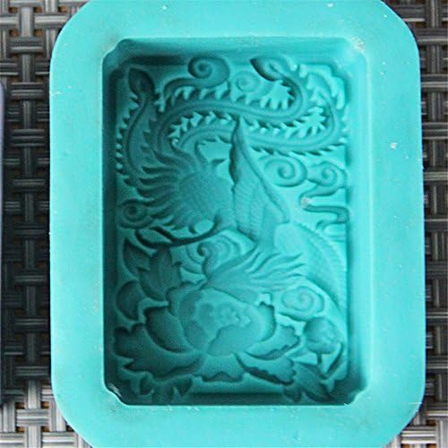 Bird Mold Silicone Soap Bar Mold para derretimento artesanal e vazamento de sabão 2,96 oz