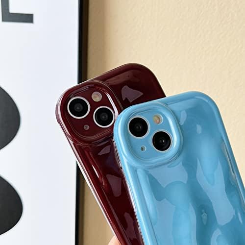 CaseAtive Cute Water Ripple Shape Câmera Protection Compatível macio com iPhone Case