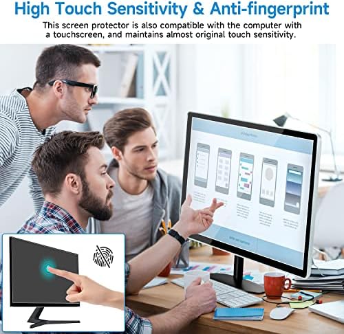 [2 pacote] Protetor de tela anti -brilho de 24 polegadas compatível com todas as marcas de desktop widescreen de