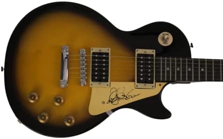 Peter Green assinou autógrafo em tamanho grande Sunburst Gibson Epiphone Les Paul Guitar Guitar muito raro com James Spence JSA