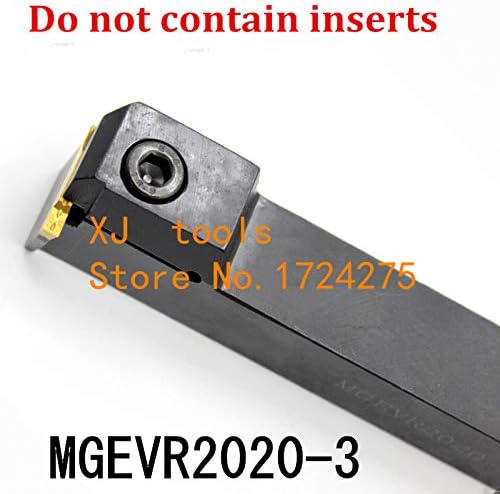 Fincos MGEVR2020-3/MGEVL2020-3 Ferramenta de ranhura externa, suporte de ranhura, ferramentas de corte CNC, ferramentas de