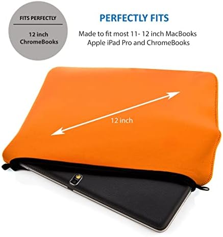 Laptop Chromebook de 11 a 12 polegadas de manga de saco de manga transportando capa resistente à água Slim Protective