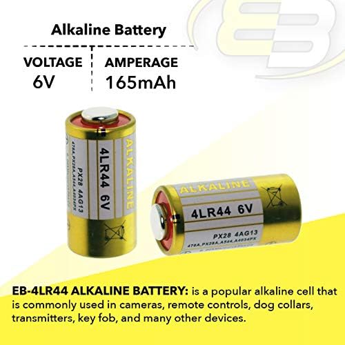 3x Exell A28PX Alkaline 6V Battery For Innotek CKC-25W Replaces PX28A, A544, 4LR44, K28A, V34PX, 7H34, 4NZ13, V4034PX,