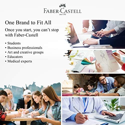 Faber -Castell Textliner 38 Highlighter Pen - 2 larguras de linha, super fluorescente, cores vivas, suporte de corte, design leve e esbelto, para adultos e crianças