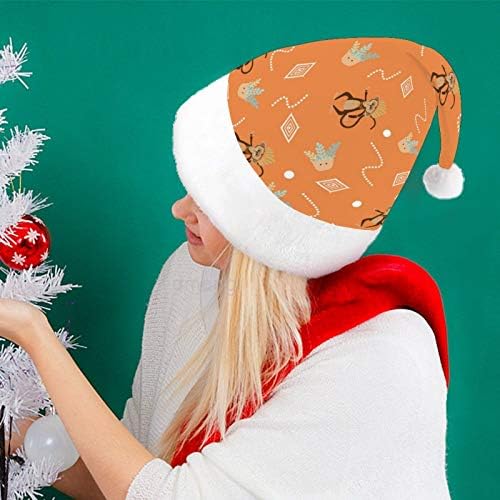 Chapéu de Papai Noel de Natal, Macaco Naughty Holding Holida