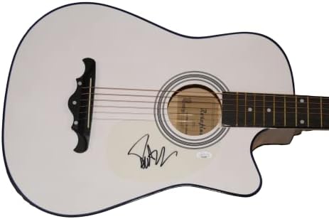 Pat Monahan assinou autógrafo em tamanho grande violão b w/ James Spence Authentication JSA Coa - vocalista de trem -