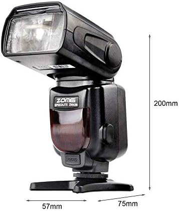 ZOMEI Wireless Mini Flash ZM430 Speedlite para Pentax Canon e Nikon, Flash Hot Shoe, Speedlite, Photo Flash