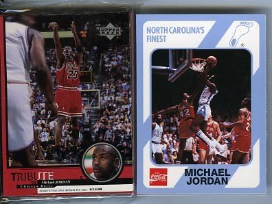 1999 Deck superior Michael Jordan ENORME COMPLETO DE TRIBUIÇÃO DE TRIBUTAÇÃO DE 30 CARTAS+Bônus especial UNC Michael